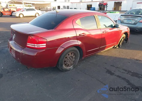 2008 Dodge Avenger Se z USA, uszkodzony, nr VIN 1B3LC46K38N622564